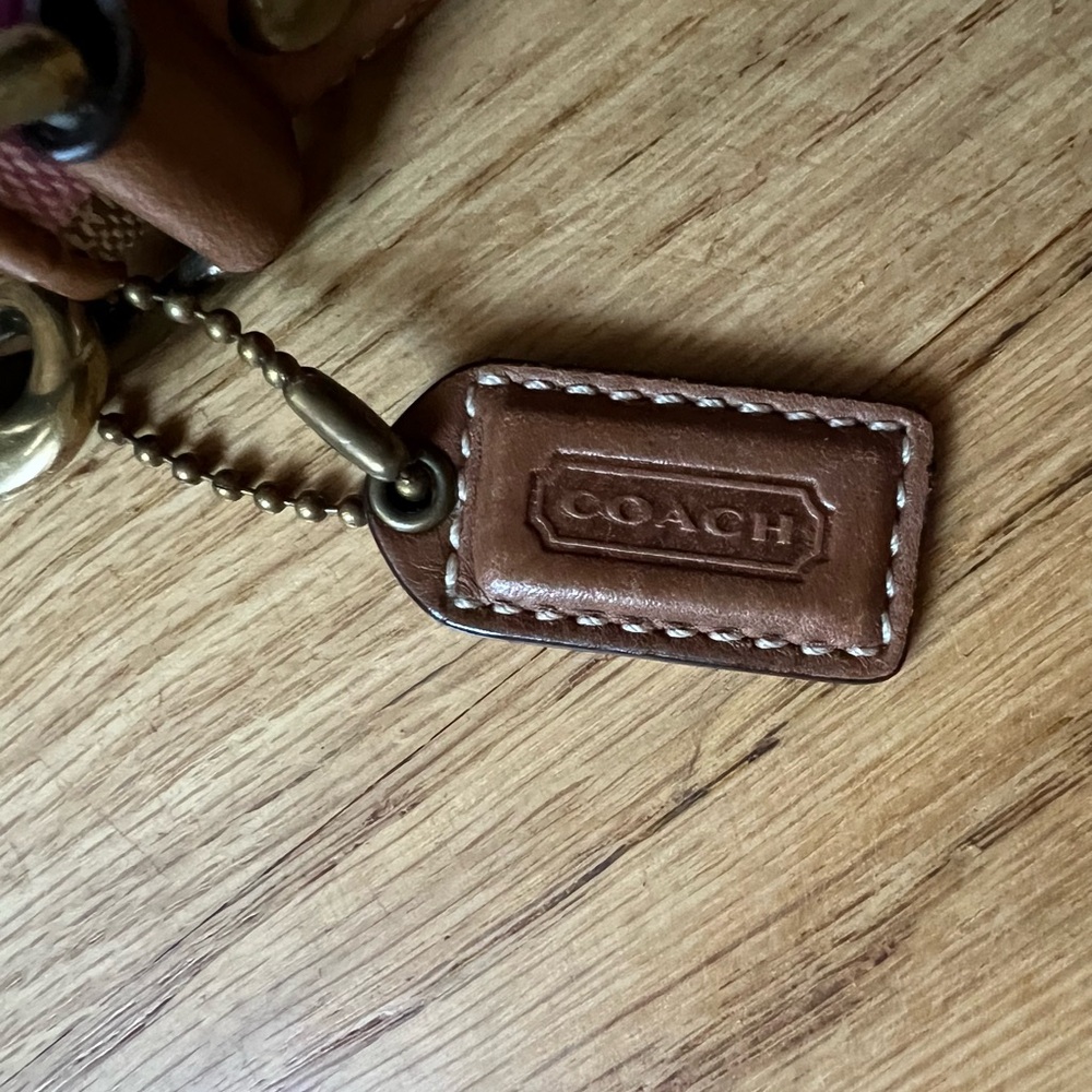 Coach Multicolor Patchwork Crossbody Handbag/Purs… - image 3